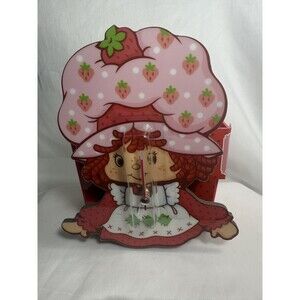 Strawberry Shortcake Clock and Desk Organizer - Brand New w/ Original Packaging